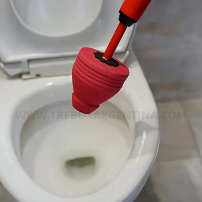 40% OFF | DrenaFlex Bomba destapa cañerías:Tu aliado para mantener tu baño libres de obstrucciones