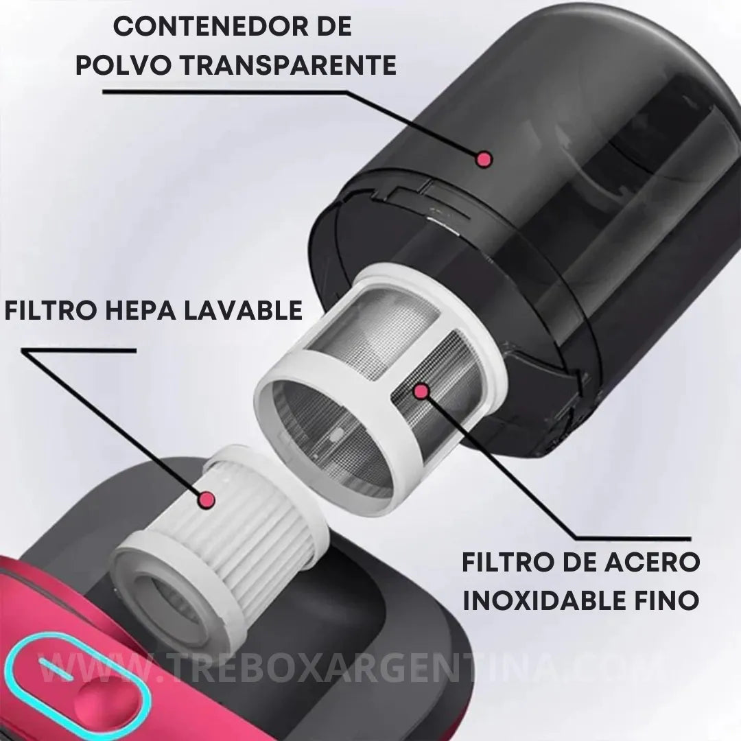 50% BLACKWEEK 🎁 | ClearHome Aspiradora Portátil Antiácaros : Tu hogar libre de ácaros, polvo y alergias.