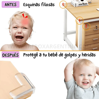 COMBO X2🎁 | SafeBaby™ Pack Antigolpes para Bebé: Cuidá a tu bebé de golpes y accidentes diarios👶🏻