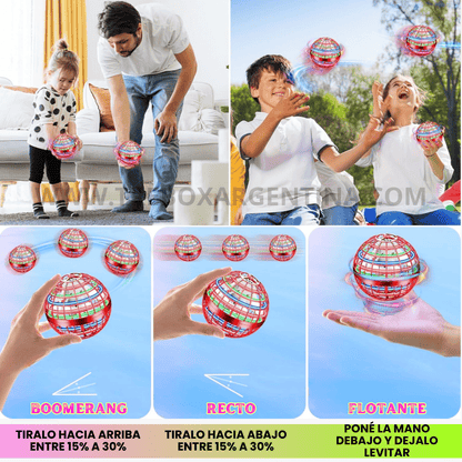 ¡PROMO 2X1 - DOBLE DIVERSIÓN! | Spinner Volador SkyBoom: Magia en el Aire para Compartir en Familia