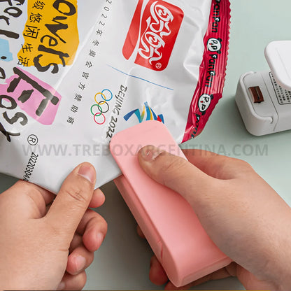 EDICIÓN LIMITADA 2X1 🎁 | SellaMax Portátil : Mantené tus snacks siempre frescos y tu cocina impecable.