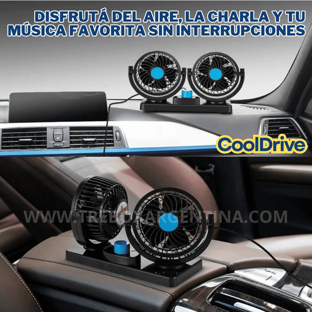 EDICIÓN VERANO ☀️ | CoolDrive Ventilador para Auto: El toque de frescura que tu auto necesita este verano.