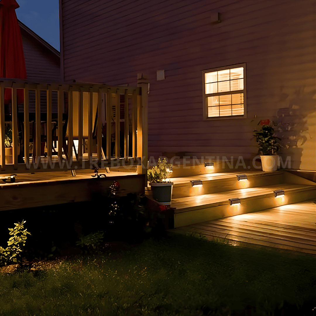 PACK X8🎁 | SunShine Luces LED Solares: Iluminá y decorá tus exteriores con estilo, sin cables y sin pagar en energía