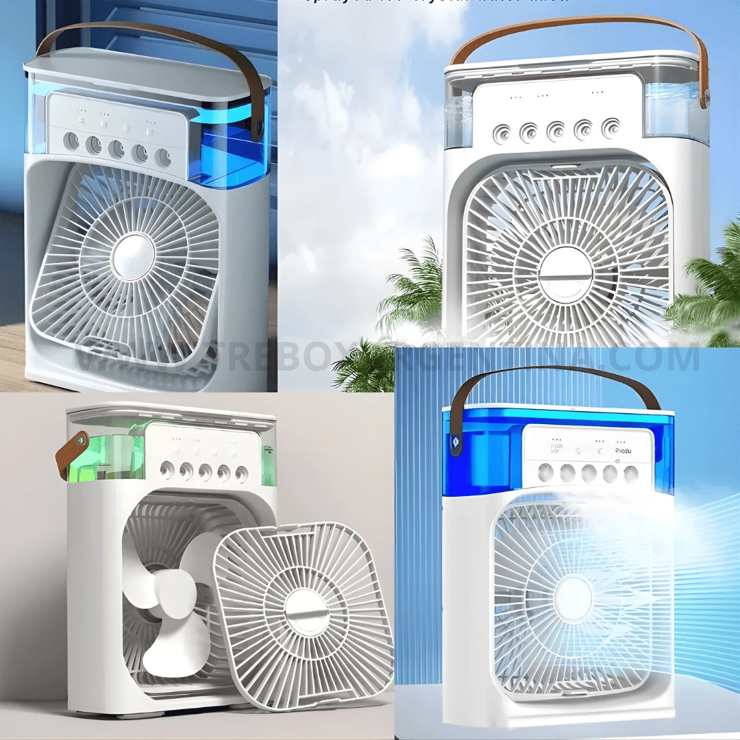 ☀️ OFERTA VERANO | CoolBreeze Mini Ventilador Portátil: Aire frío donde quieras ¡Que el verano no te derrita!❄️