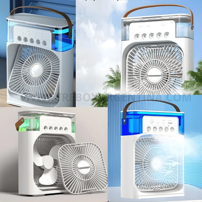 ☀️ OFERTA VERANO | CoolBreeze Mini Ventilador Portátil: Aire frío donde quieras ¡Que el verano no te derrita!❄️