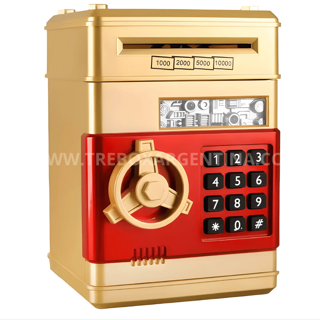 50% OFF🎁 KidsBank | Caja Fuerte Electrónica para niños: La forma más divertida de aprender a ahorrar.