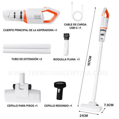 45% OFF 🎁 | TurboClean Aspiradora Portátil Extendible 3 en 1: La limpieza rápida que tu día necesita