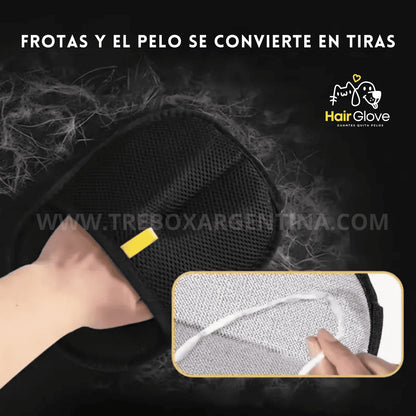 [COMBO 2x1] HairGlove: Guantes quita pelos y pelusas para mascotas | Disfrutá tu ropa y casa impecables