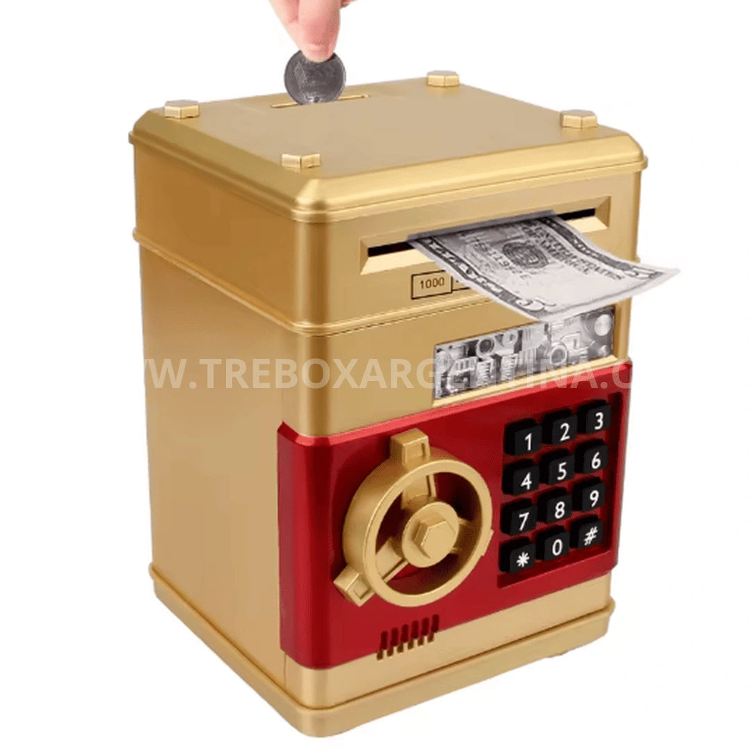 50% OFF🎁 KidsBank | Caja Fuerte Electrónica para niños: La forma más divertida de aprender a ahorrar.