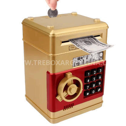 50% OFF🎁 KidsBank | Caja Fuerte Electrónica para niños: La forma más divertida de aprender a ahorrar.