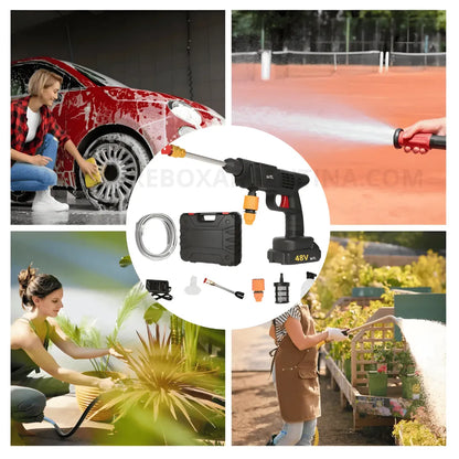 40% 🎁 | HydroGun: Pistola de alta presión inalámbrica 3 en 1