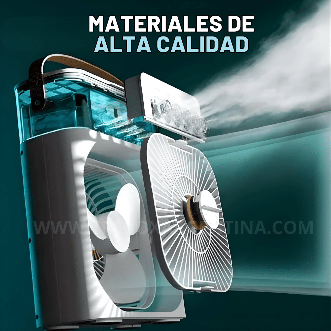 ☀️ OFERTA VERANO | CoolBreeze Mini Ventilador Portátil: Aire frío donde quieras ¡Que el verano no te derrita!❄️