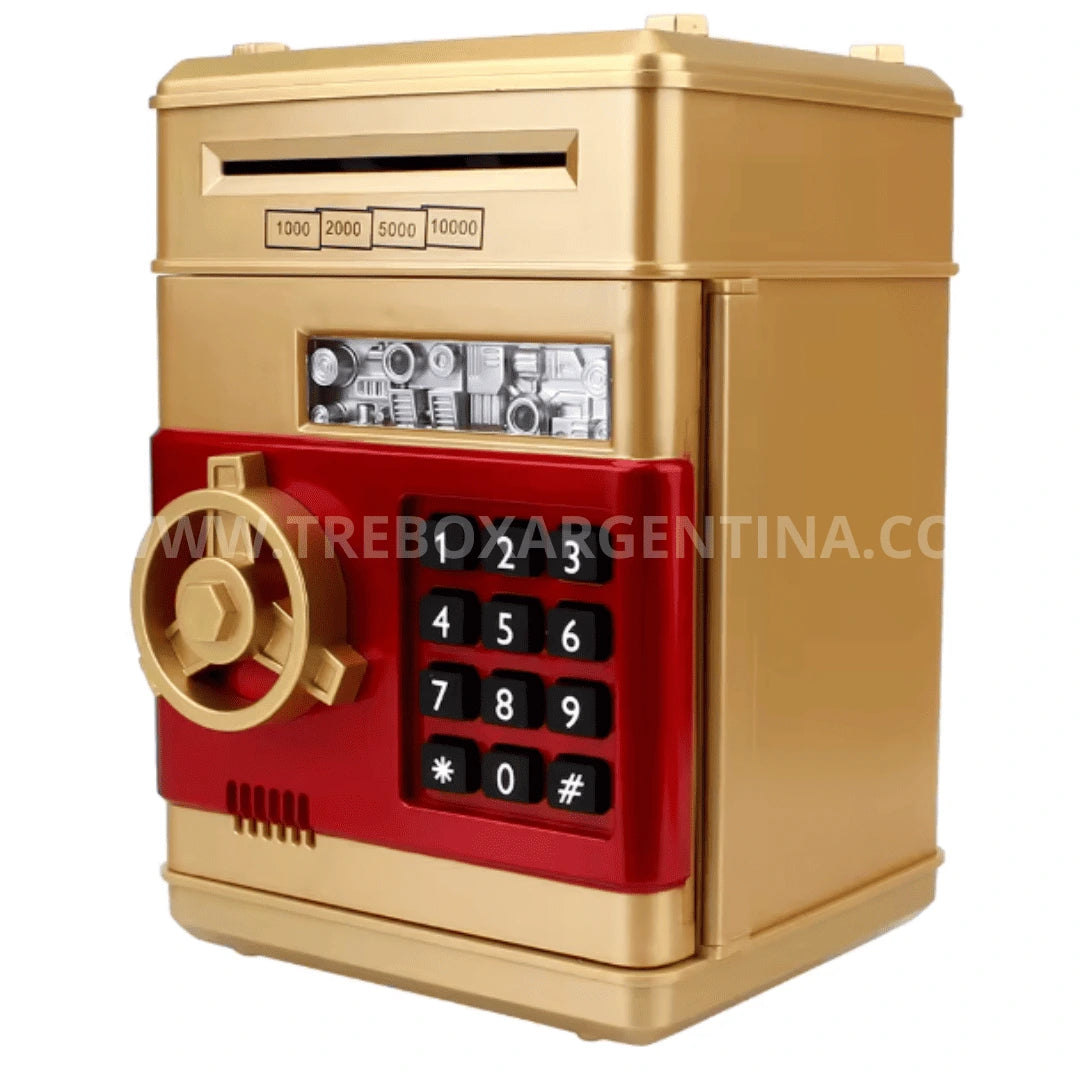 50% OFF🎁 KidsBank | Caja Fuerte Electrónica para niños: La forma más divertida de aprender a ahorrar.