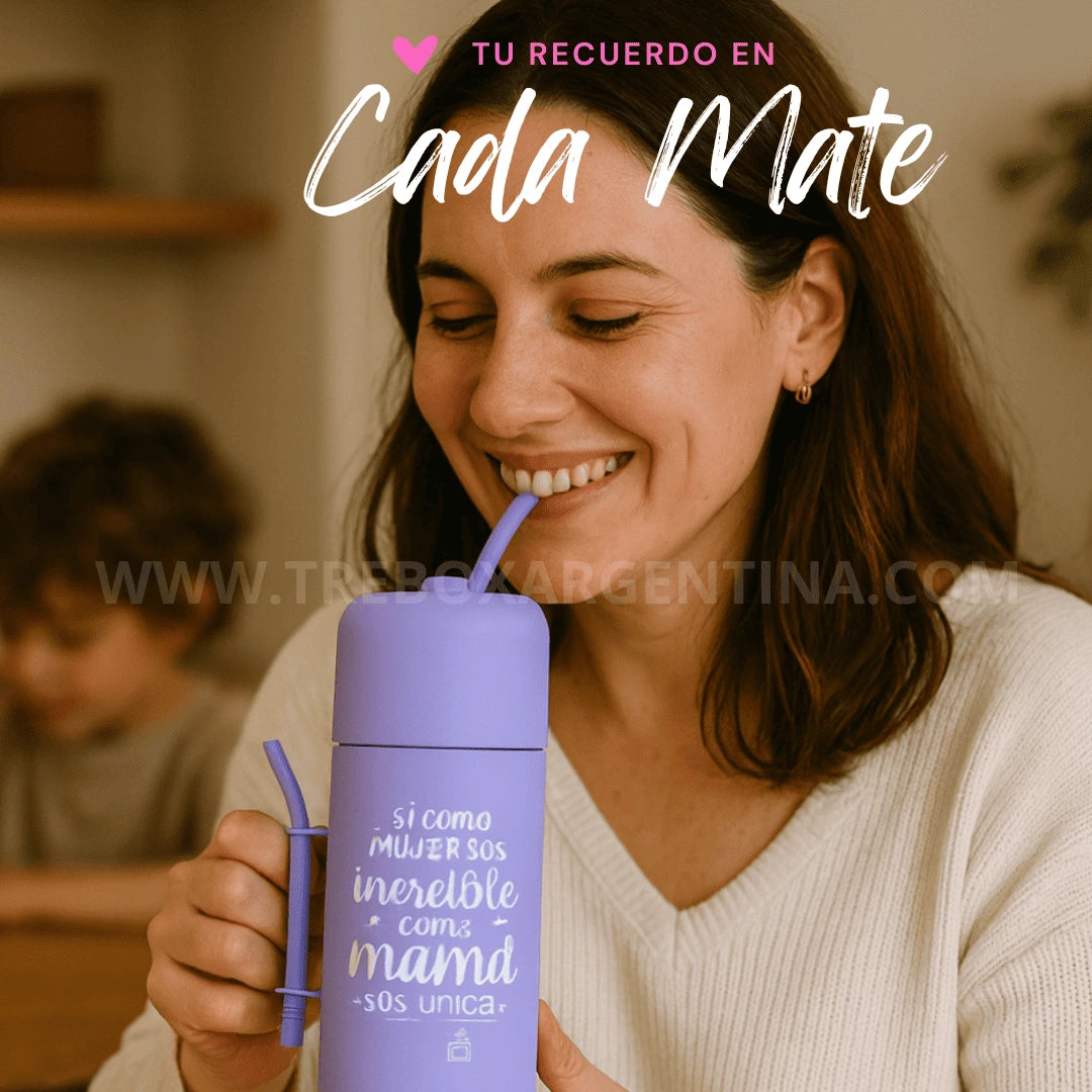 EDICIÓN ESPECIAL DÍA DE LAS MADRES | GoMate™ Termo Mate Autocebante: Para mamás maravilla 🧉 +  ENVIO GRATIS