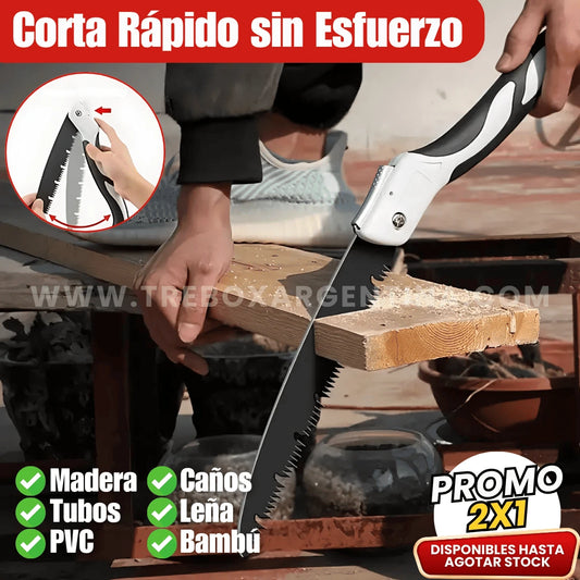 Sierra Plegable BladeMax | Corta Todo Sin Esfuerzo 🔥 PROMO 2X1 ¡Llevate 2, Pagá 1 + Envío GRATIS! 🔥