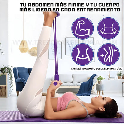 OFERTA LIMITADA🔥  | FullCore™ Banda de Entrenamiento Full Body: ReducÍ el abdomen y quemá grasa sin gimnasio en solo 15 minutos