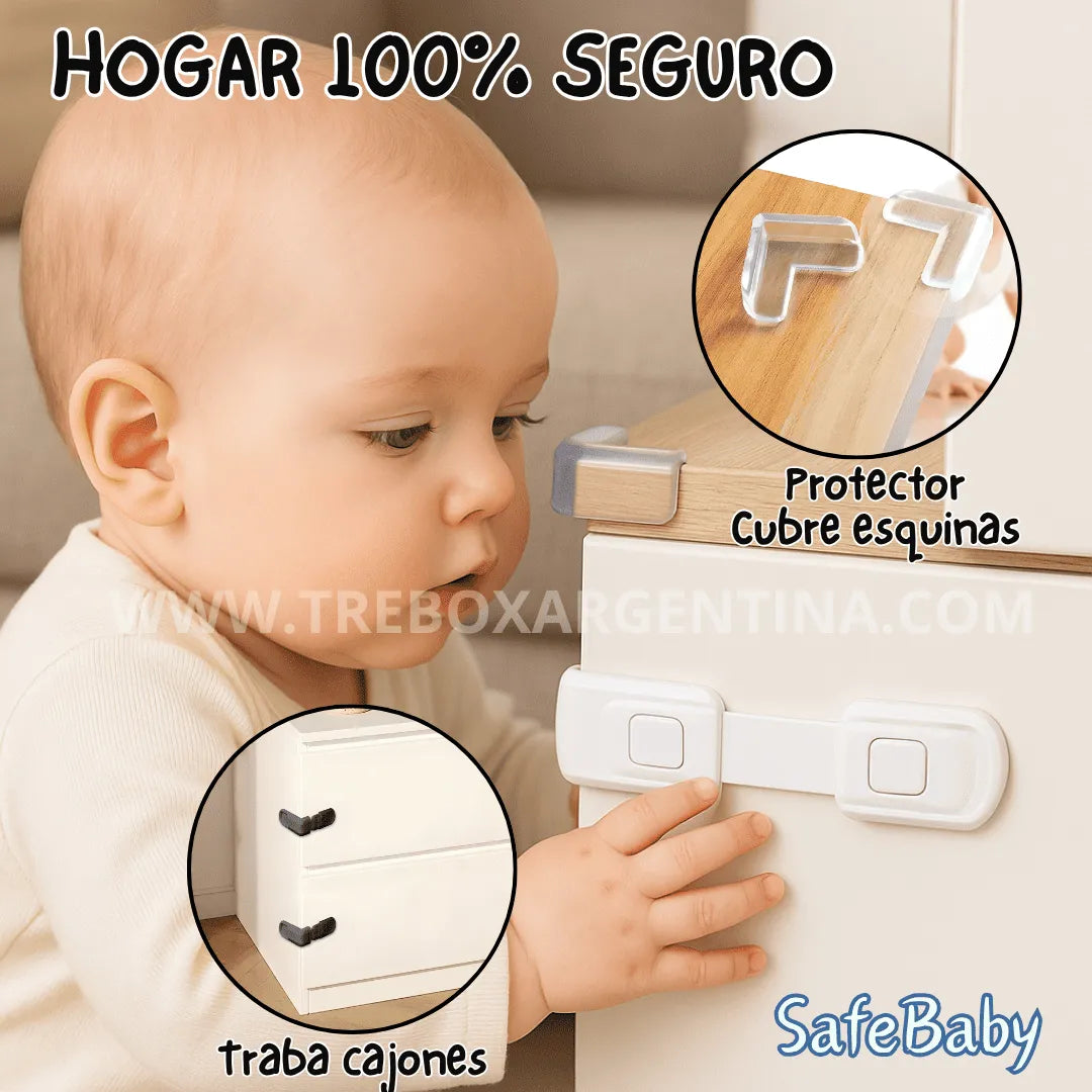 COMBO X2🎁 | SafeBaby™ Pack Antigolpes para Bebé: Cuidá a tu bebé de golpes y accidentes diarios👶🏻