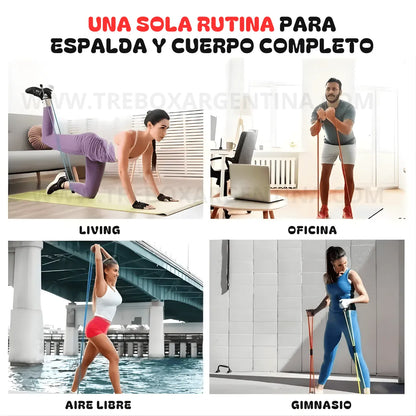 PROMO 50%🔥 | Banda Elástica QuickBack Fit : Espalda y cuerpo más firme y definido en solo 15 minutos al día