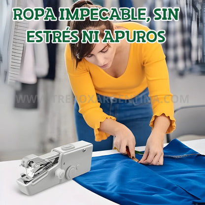 HOY 40% OFF🎁 | StitchOn™ Mini Máquina de Coser: Siempre lista para salvarte en emergencias y arreglos diarios