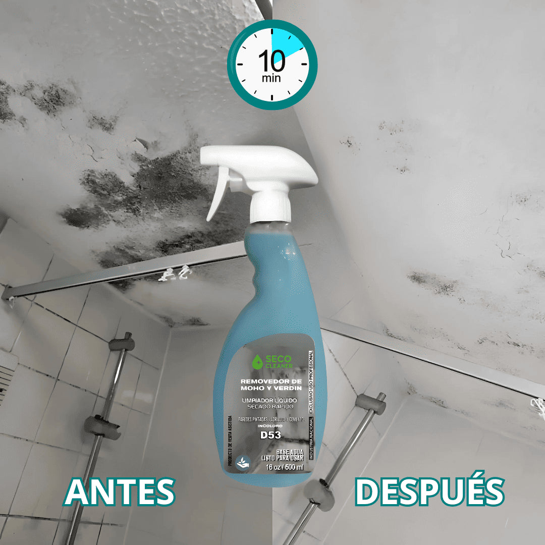 2X1🎁 | Spray Removedor Moho SECO CLEANER - La Solución Definitiva a Las Manchas y Hongos de tu Casa