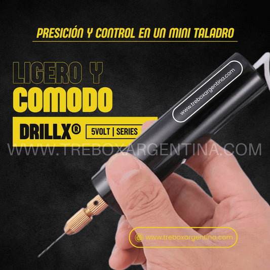 DrillX® | Mini taladro de alta precisión para manualidades y joyería