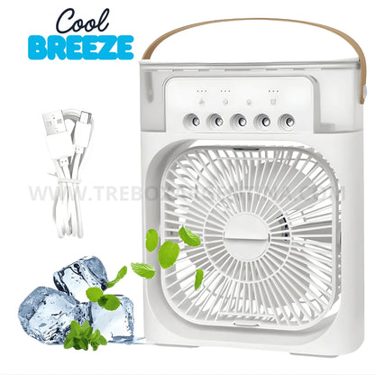 ☀️ OFERTA VERANO | CoolBreeze Mini Ventilador Portátil: Aire frío donde quieras ¡Que el verano no te derrita!❄️