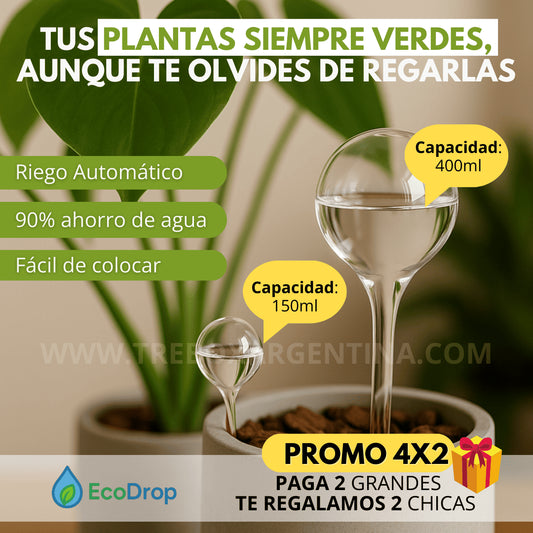 COMBO 4x2🎁 - EcoDrop: Gota de Riego Inteligente | Tus plantas siempre hidratadas