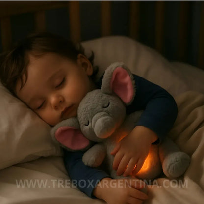 50% BLACKWEEK🎁 | DreamElf™ Elefante Luminoso: Respiración Real, Calma Profunda y Compañía en tus sueños (Para peques y adultos)