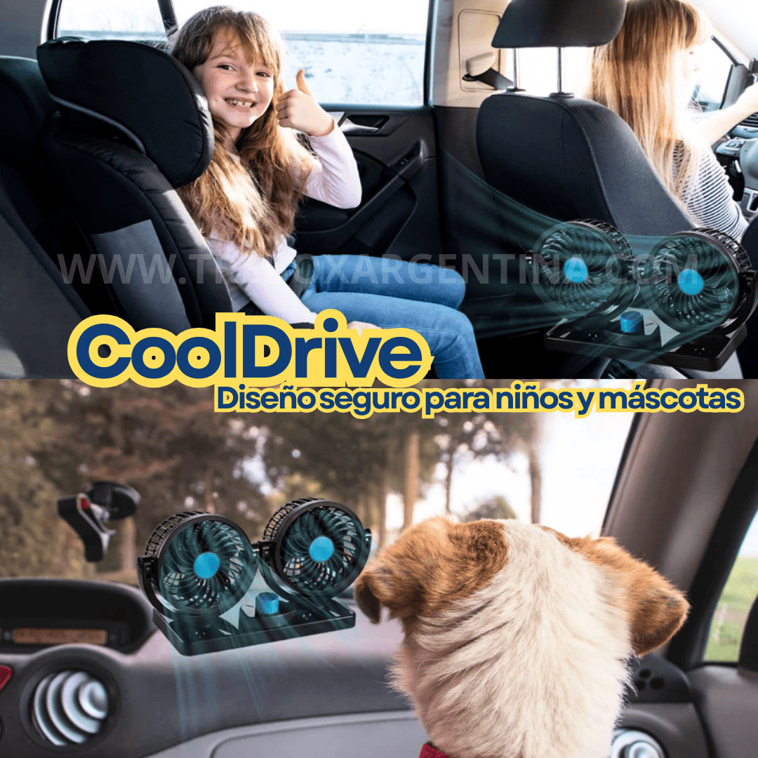EDICIÓN VERANO ☀️ | CoolDrive Ventilador para Auto: El toque de frescura que tu auto necesita este verano.
