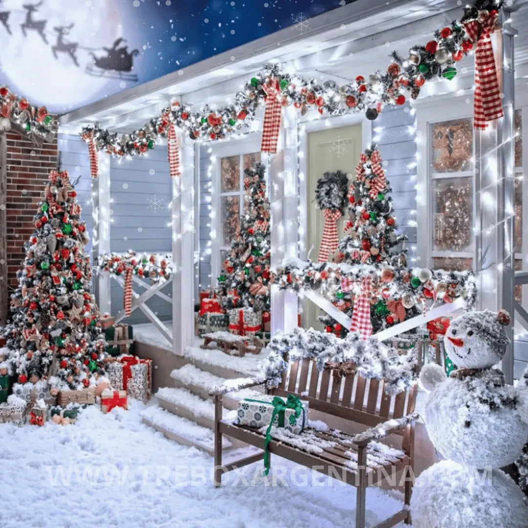 OFERTA 2X1 🎁 | Luces LED Solares ChristmasDecor:  ¡Iluminá tu Navidad SIN LIMITES!