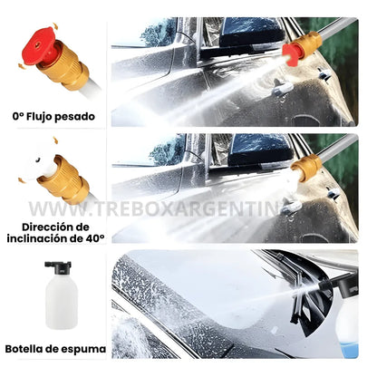 40% 🎁 | HydroGun: Pistola de alta presión inalámbrica 3 en 1