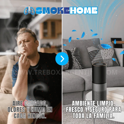 40% NAVIDAD SALE🎁 | SmokeHome™ Purificador Antitoxinas: Protegé los pulmones de los tuyos del humo del cigarrillo, vapeo y olores invisibles.