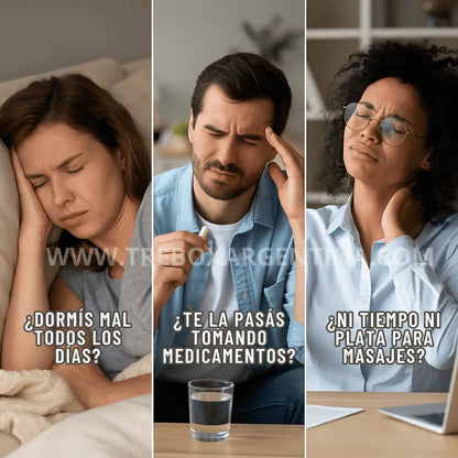 40% OFF🚨 | Set x3 Alfombra y Almohadilla masajeadora de acupresión: Tu ritual diario para liberar tensión y estrés sin salir de casa