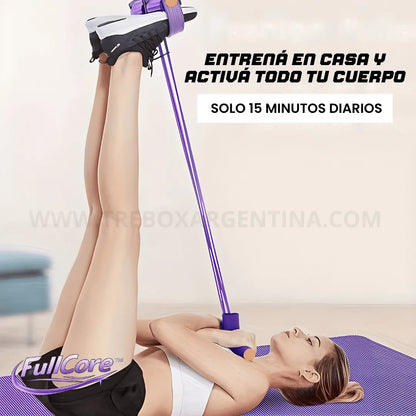OFERTA LIMITADA🔥  | FullCore™ Banda de Entrenamiento Full Body: ReducÍ el abdomen y quemá grasa sin gimnasio en solo 15 minutos