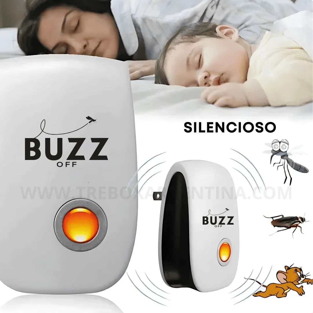 4X2🎁 | BuzzOff ® Repelente eléctrico para el hogar: Adiós insectos  y roedores para siempre🦟 (Sin químicos)
