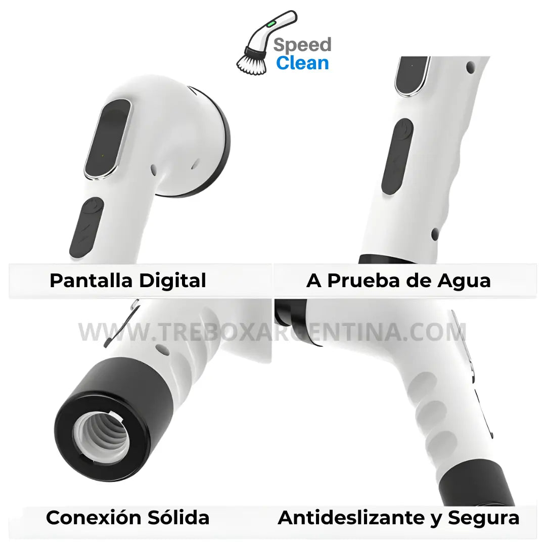 [50% OFF🎁] | SpeedClean Cepillo de Limpieza Eléctrico Recargable 8 en 1: Tu casa impecable en minutos y sin esfuerzo.