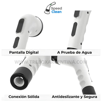 [50% OFF🎁] | SpeedClean Cepillo de Limpieza Eléctrico Recargable 8 en 1: Tu casa impecable en minutos y sin esfuerzo.