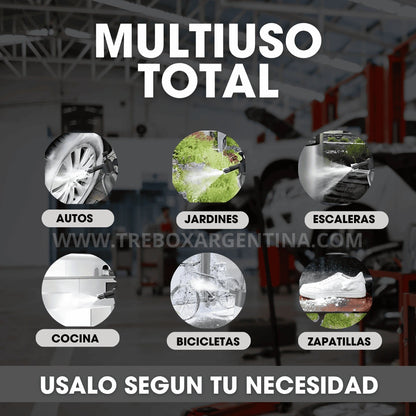 COMBO 2X1 🎁 WashFoam Pulverizador de Espuma: La suciedad más dura se va en segundos