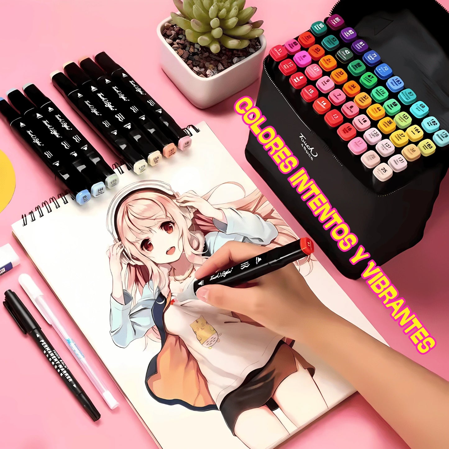 Set de Marcadores artísticos Greco (Envio GRATIS HOY + 40% OFF)