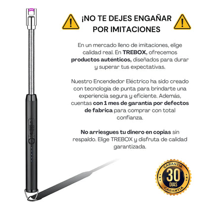 MaxFlame™ | El Encendedor Eléctrico más Seguro del Mercado - Recargable y Sin Gas
