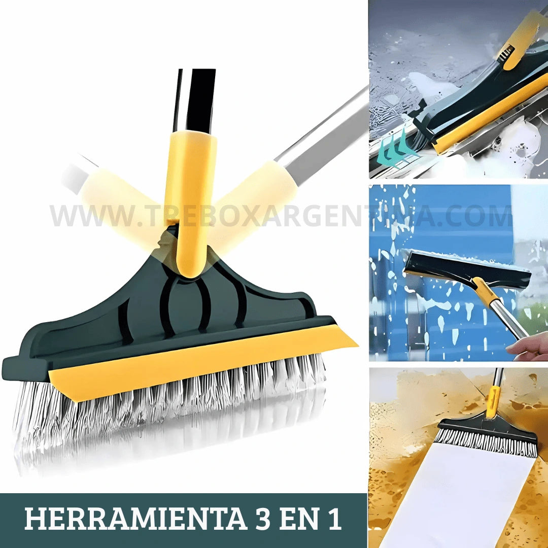 OFERTA RELAMPAGO 2X1 ⚡️ – ProBrush Cepillo de Limpieza 3 En 1: Limpieza profunda sin esfuerzo y en menos tiempo