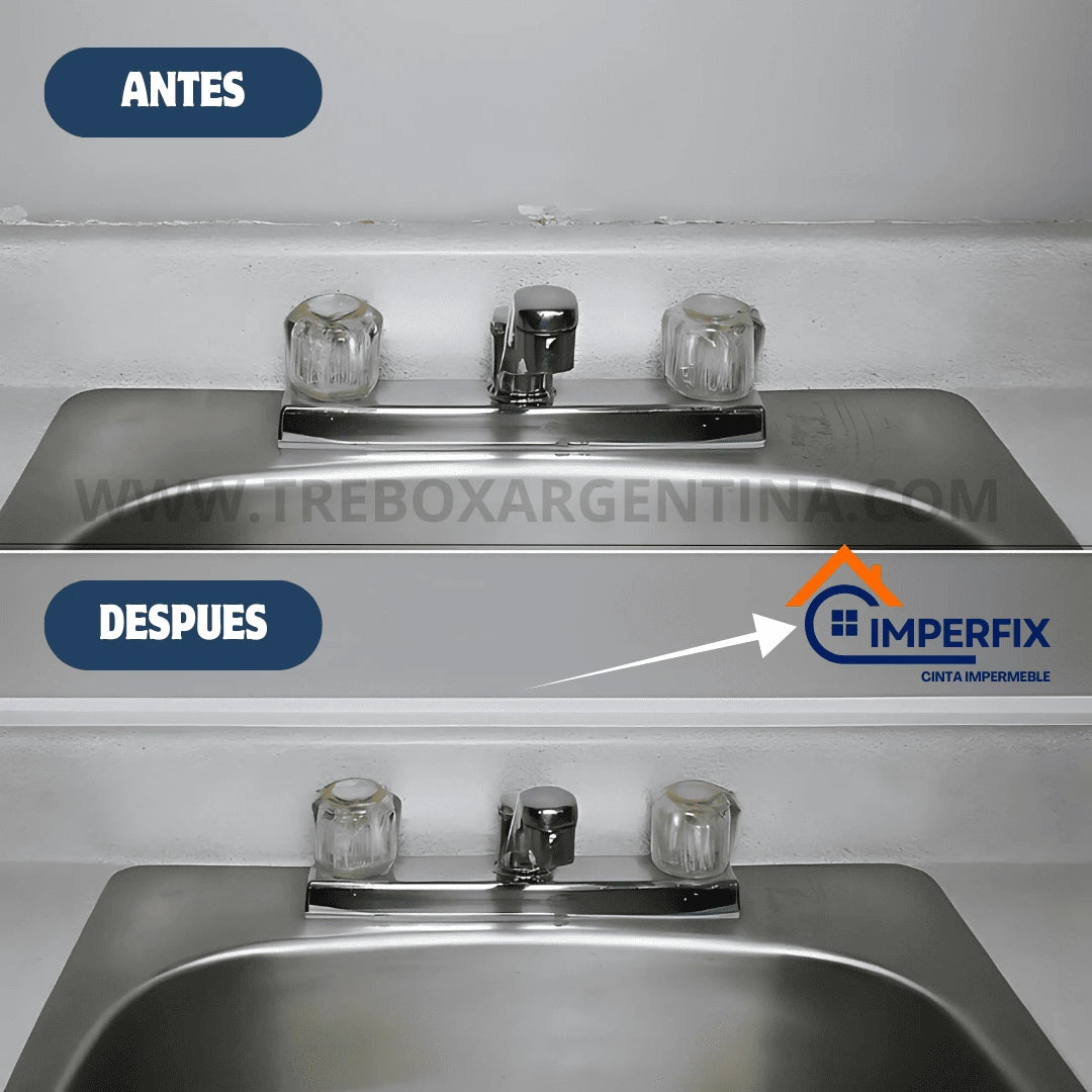 PROTECCIÓN TOTAL 4X1🎁 | Cinta Impermeable ImperFix: Sellado inmediato contra humedad, moho y filtraciones