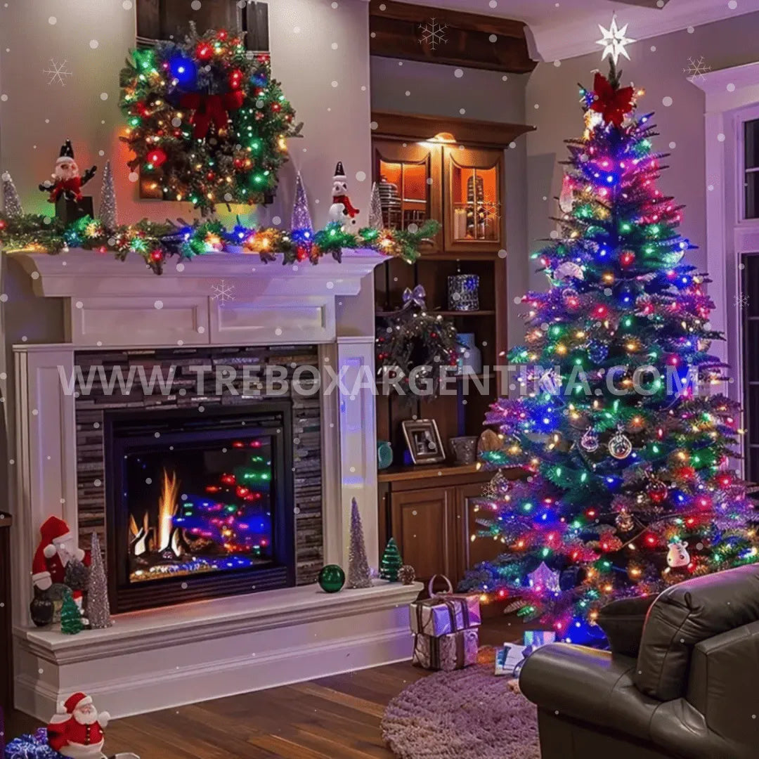 OFERTA 2X1 🎁 | Luces LED Solares ChristmasDecor:  ¡Iluminá tu Navidad SIN LIMITES!