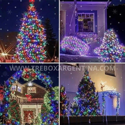 OFERTA 2X1 🎁 | Luces LED Solares ChristmasDecor:  ¡Iluminá tu Navidad SIN LIMITES!