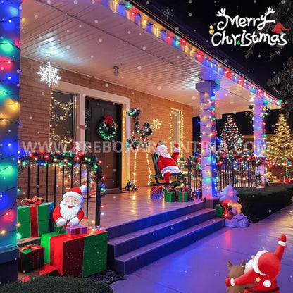 OFERTA 2X1 🎁 | Luces LED Solares ChristmasDecor:  ¡Iluminá tu Navidad SIN LIMITES!