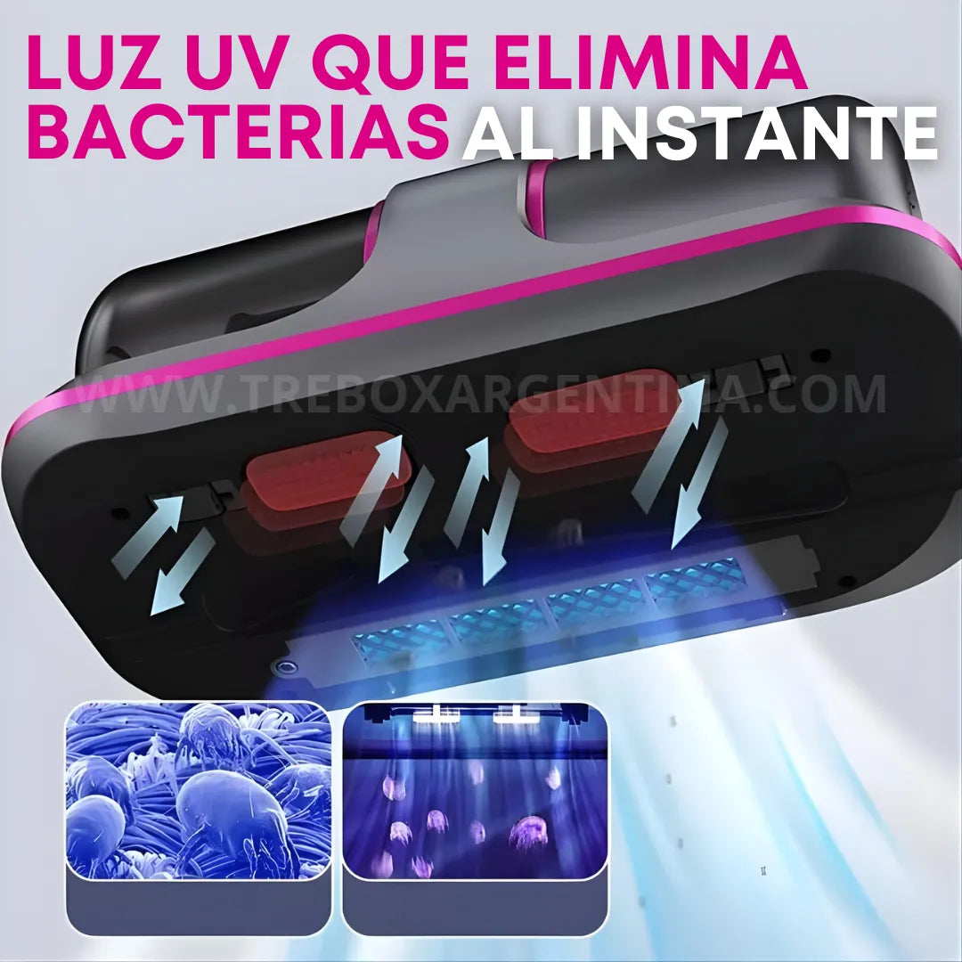 50% BLACKWEEK 🎁 | ClearHome Aspiradora Portátil Antiácaros : Tu hogar libre de ácaros, polvo y alergias.