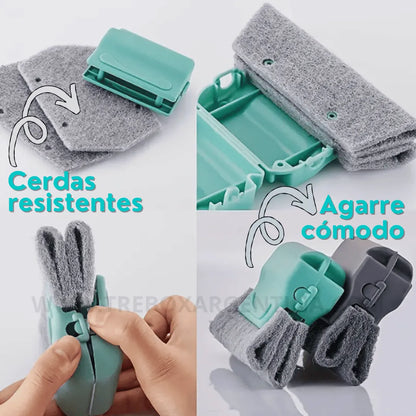 40% OFF🎁 | Combo BrillaDuo: Ventanas relucientes sin escaleras y sin accidentes