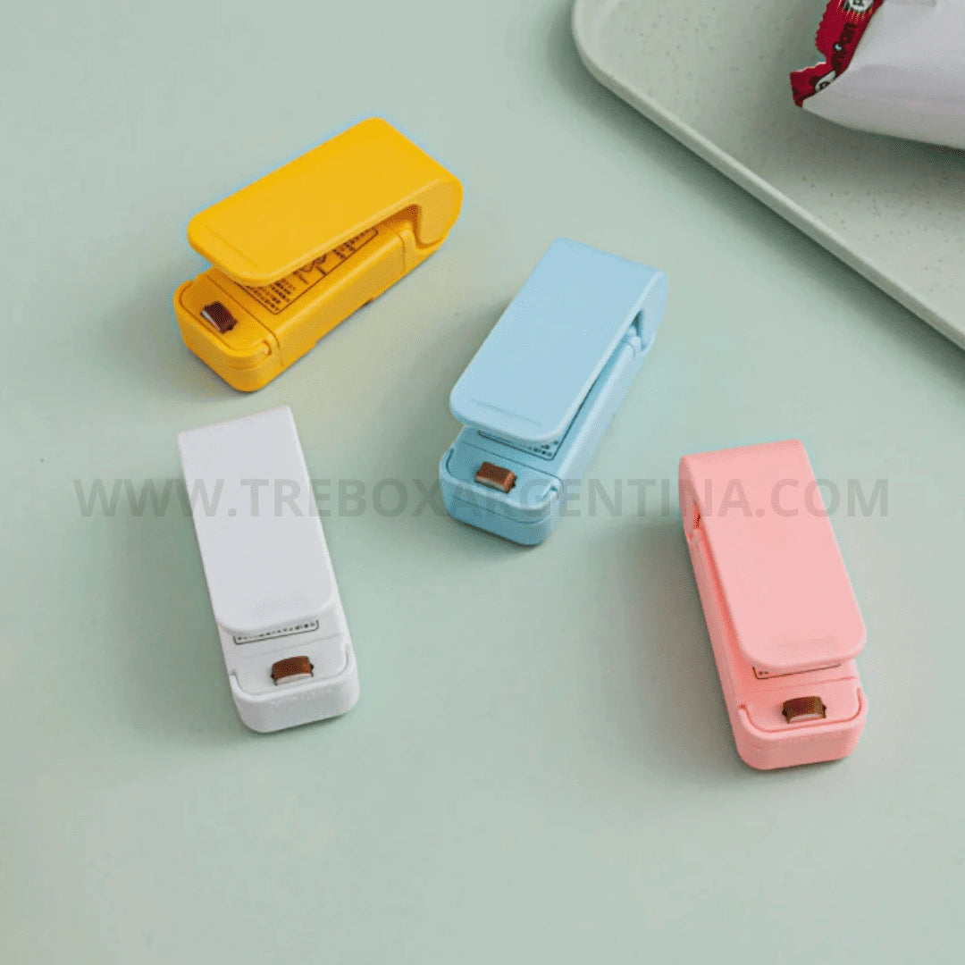 EDICIÓN LIMITADA 2X1 🎁 | SellaMax Portátil : Mantené tus snacks siempre frescos y tu cocina impecable.