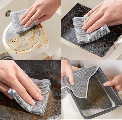 Paño de limpieza multiusos BRILLOMAX | Elimina todo tipo de manchas ✨
