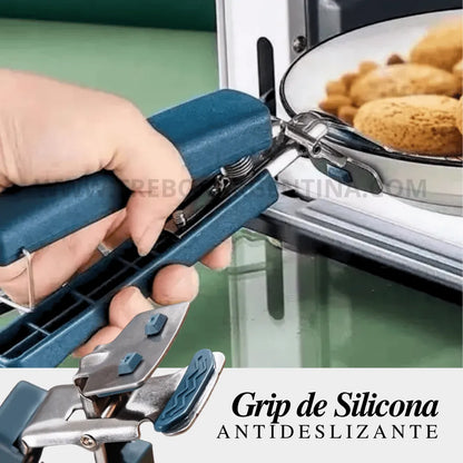 PROMO 3X1 🎁 Pinza antideslizante de silicona CookGrip🧑🏻‍🍳: Agarrá cualquier cosa caliente sin problemas!